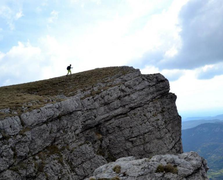 Marie sur les chemins du Vercors ©Marie