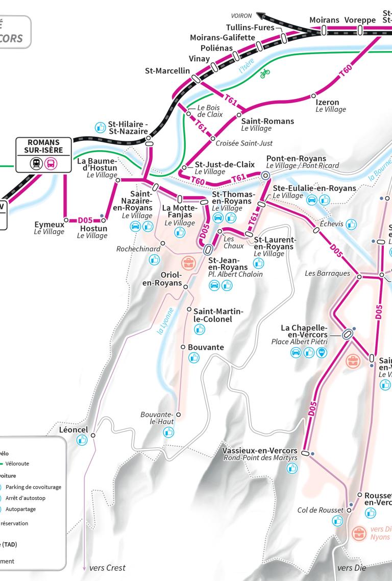Carte Royans Vercors