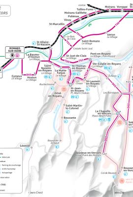 Carte Royans Vercors
