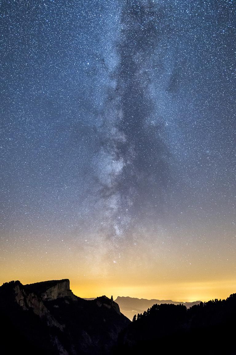 Ciel étoilé vercors ©Vincent Astier Perret Ciel étoilé vercors ©Vincent Astier Perret