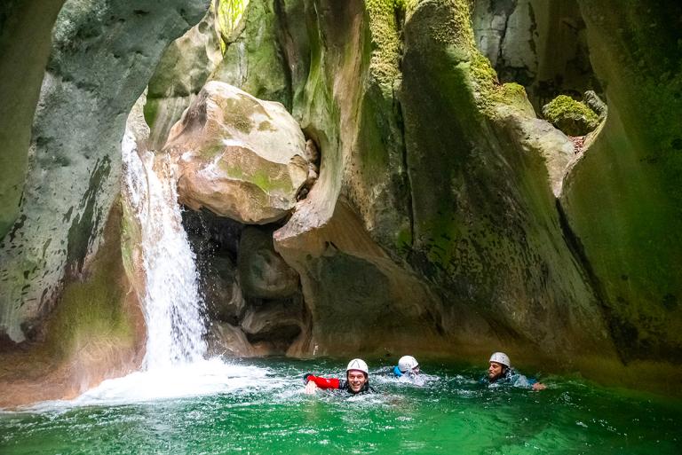 Canyoning ©Alexandre Gelin