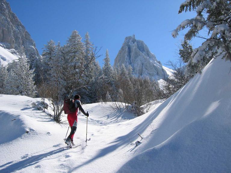 Ski de randonnée Col des Aiguilles © Bollinger Roland