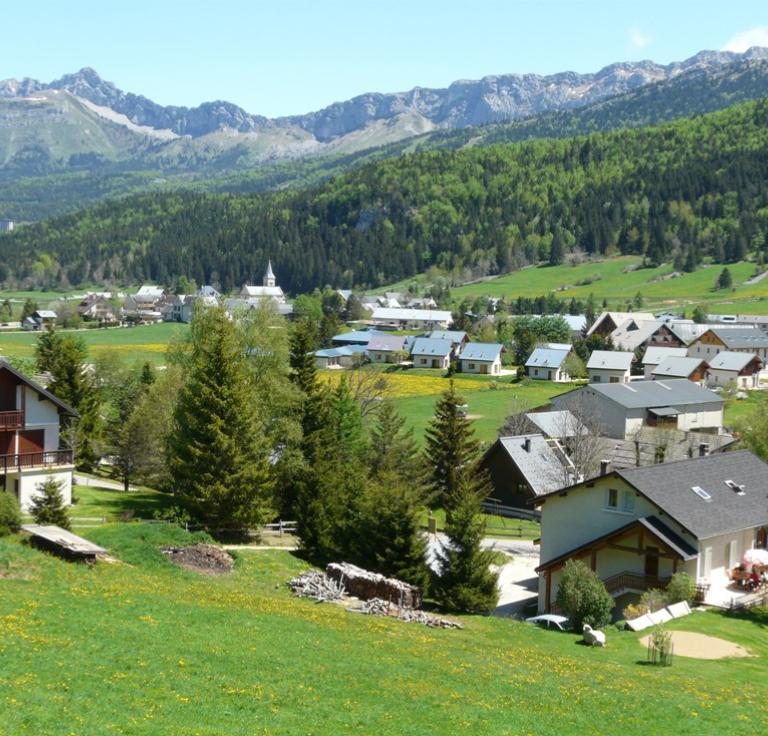 Corrençon en Vercors en été