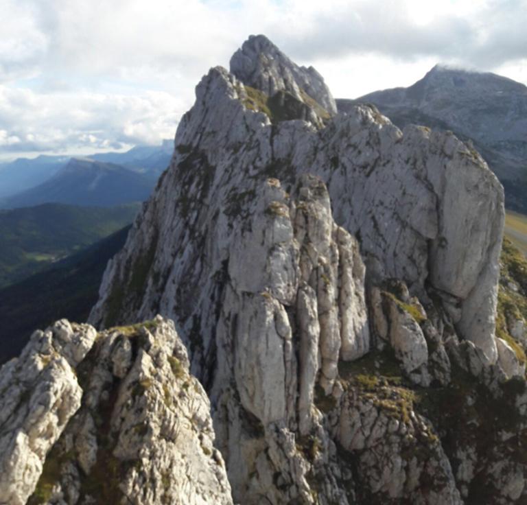 Les arêtes du Gerbier